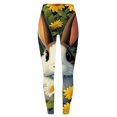 thumbnail image 4 of WILLBEST Pantalones de Yoga Con Estampado Floral de Pascua Para Mujer, Leggings Elásticos y Cómodos Para Hacer Ejercicio y Hacer Ejercicio de Forma Informal. Extra Grande, 4 of 4