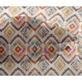 thumbnail image 5 of oneOone Viscose Chiffon Brown Fabric Ikat Sewing Material Print Fabric By The Yard 42 Inch Wide, 5 of 5