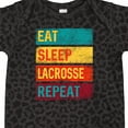 thumbnail image 4 of Inktastic Lacrosse Player Eat Sleep Lacrosse Repeat Boys or Girls Baby Bodysuit, 4 of 5