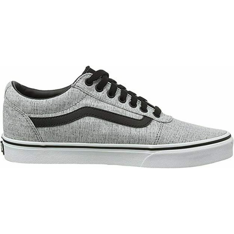 veerboot plus financiën Vans Ward Textile Gray/White Men's Classic Skate Shoes Size 16 - Walmart.com