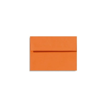 UPC: 0848614035083 | A6 Invitation Envelopes (4 3/4 x 6 1/2) – Mandarin (50 Qty.)