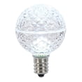 thumbnail image 1 of 25 LED G50 Cool White Replacement Christmas Light Bulbs - E17 Base, 1 of 1