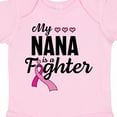 thumbnail image 4 of Inktastic Breast Cancer Awareness My Nana is a Fighter Boys or Girls Baby Bodysuit, 4 of 5
