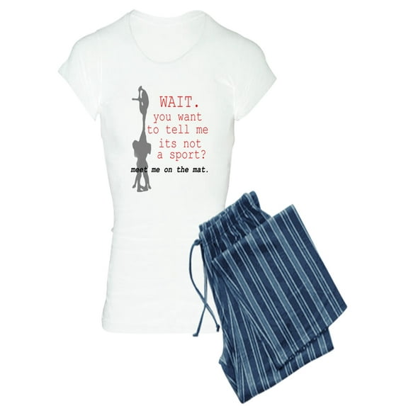 CafePress - Meet Me On The Mat - Women's Light Pajamas