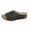 Green, variant on Agkizg Summer Women Sandals Thick Soles Slide Sandals with Arch Support Casual Slippers Beach Sandals Comfortable Shoes Black, Size 5.5