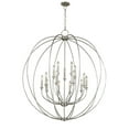 thumbnail image 3 of Livex Lighting - Milania - 15 Light Foyer Chandelier in Farmhouse Style - 42, 3 of 7