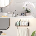 thumbnail image 4 of Wall Mount Farmhouse Paper Towel Holder with Shelf, 4 of 5