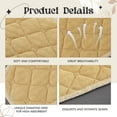 thumbnail image 4 of 10 Pcs Cotton Bra Liners Boob Sweat Pads 3 Layer Rectangle Under Bra Pads Sweat Liners for Women Sweating Supplies(18inch, M Khaki), 4 of 7