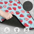 thumbnail image 3 of Vsdgher Strawberries Car Foot Mat Set of 4 Pieces Universal Floor Liner Car Accessories Fits Most Cars, Trucks, Vans, sedans, SUV, 3 of 7