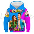 thumbnail image 1 of Sudadera con capucha de manga larga para niños y niñas, estampado divertido en 3D informal con ropa de abrigo, ideal para regalo, 1 of 4