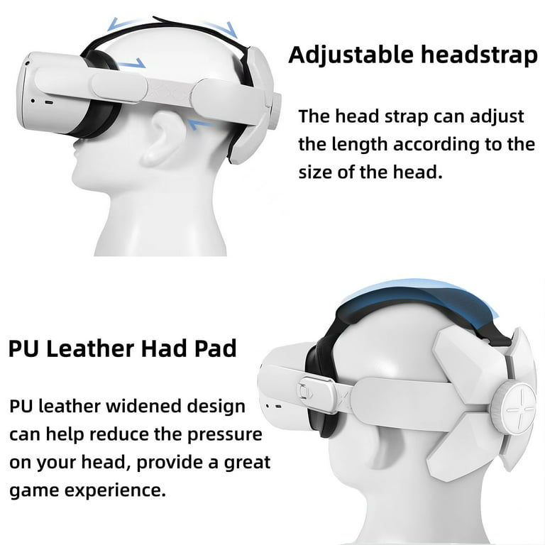 Meta Quest 3 Bundle: 128GB VR Headset + Carrying Case + Elite