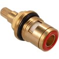 thumbnail image 1 of Replacement Brass Pair Ceramic Stem Disc Cartridge Mixer Hot And Cold Tap G1/2" For Bathroom Kitchen Tap(1 Pair Hot & Cold) (a-1b), 1 of 2