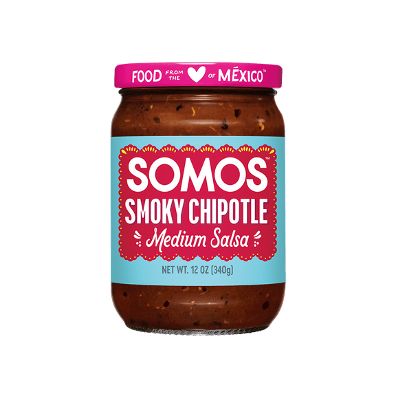 (Pack of 6), Somos Smoky Chipotle Medium Salsa, 12 oz