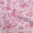 thumbnail image 1 of oneOone Rayon Pink Fabric Asian Japanese Pattern Craft Projects Decor Fabric Printed By The Yard 56 Inch Wide, 1 of 4