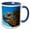 Blue/White, variant on 3drose, Marine Iguana, Galapagos Islands, Ecuador, 15oz Mug