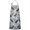 Gray Christmas Moose, variant on Gray Christmas Santa Pattern Apron-Garden Aprons for Women with Pockets-Cotton Linen Waterproof Kitchen Cooking Gardening Aprons Adjustable for Kitchen,Cooking,BBQ and Salon 33"x27"