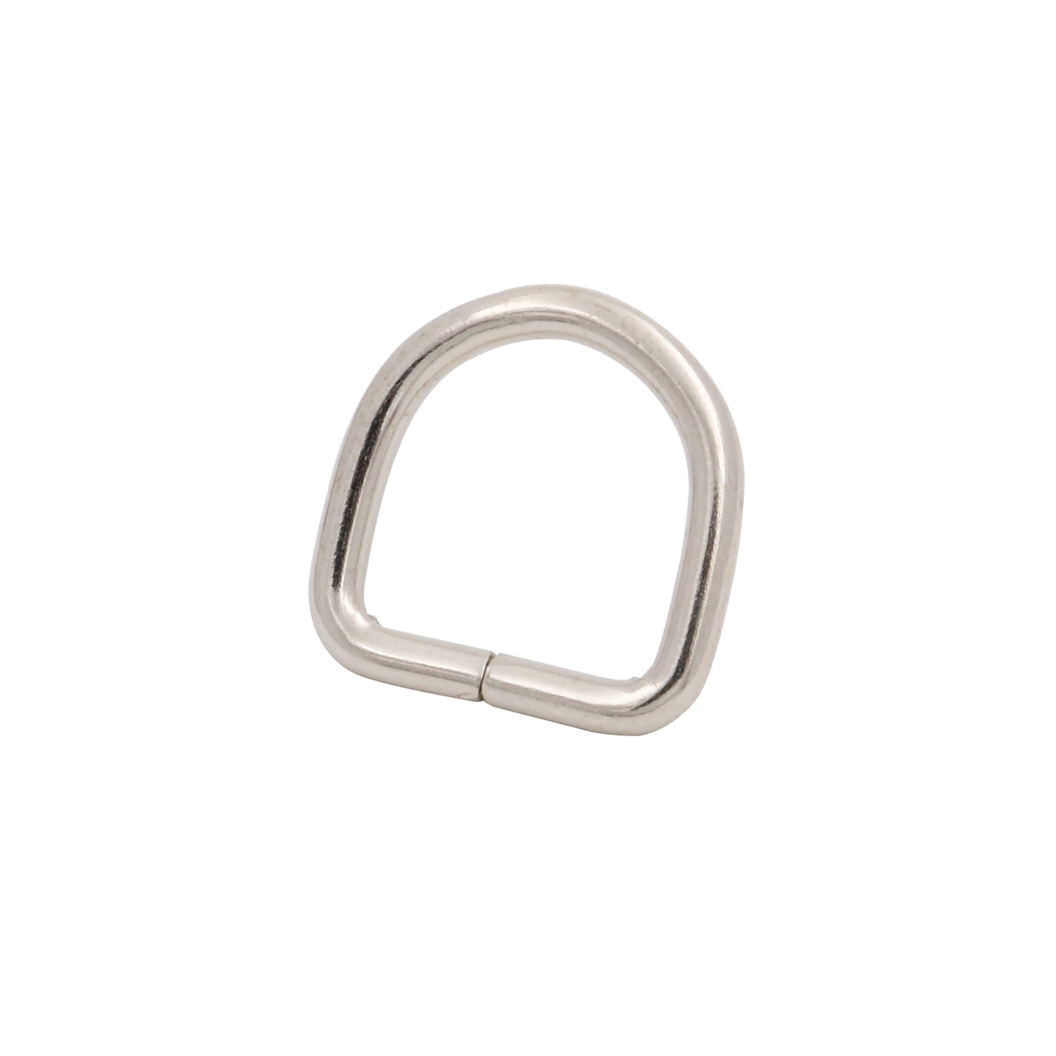 Wuuycoky Tall Metal DRings Buckle, 0.5 x 0.5 inch NonWelded for