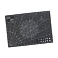 thumbnail image 2 of arctrm Cutting mat with grid, double-sided PVC table protector, versatile use for model black, 2 of 9