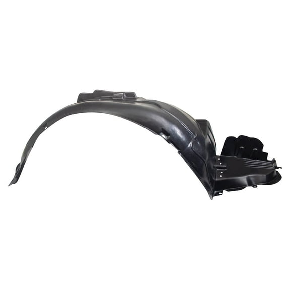 TRQ Front Right Inner Fender Liner Black Passenger Side Fits Select 2006-2007 Subaru Impreza SU1249116