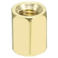 thumbnail image 3 of 100pcs Brass Straight Female Thread Hex Standoff Spacer M3x5x6mm, 3 of 5