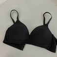 thumbnail image 5 of Iugvhana Womens Push Up Bras No Underwire Comfortable Seamless Lifting Bras High Support Bra Full Coverage Wireless Breathable Bras Black M, 5 of 5