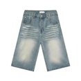 thumbnail image 3 of WILLBEST Pantalones Vaqueros Cortos para Hombre, Pantalones Vaqueros Casuales Elásticos, Ajuste Cómodo para Uso Diario y Actividades Al Aire Libre con Un Estilo Versátil., 3 of 3