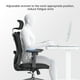 thumbnail image 4 of Silla de oficina SIHOO M18 ergonómica para personas grandes y altas, 4 of 8