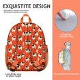 thumbnail image 5 of Pug Dog Backpack Backpack for School,Cute School Bag,Schoolbag with Adjustable Shoulder Straps & Padded Back,13.8"x11.4"x6", 5 of 6