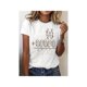 thumbnail image 1 of [Faith-inspired T-Shirt]Women's Faith-inspired Graphic Print T-Shirt - Short Sleeve Crew Neck Casual Top for Summer - Regular Length with Knit Fabric, 1 of 6