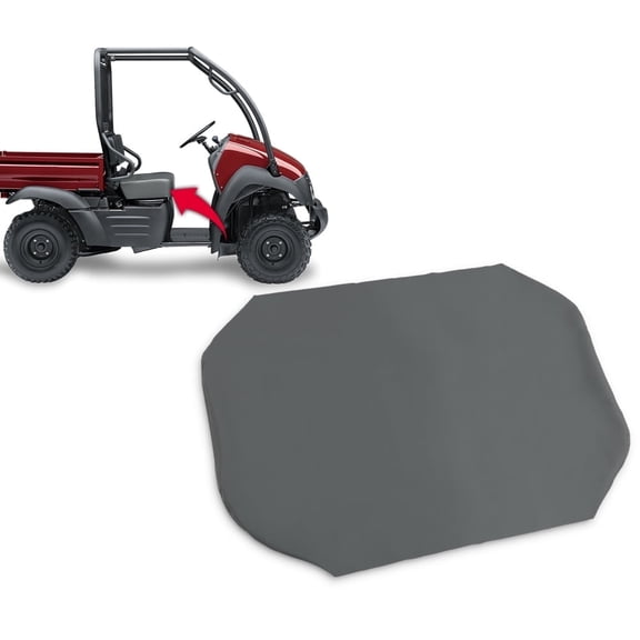 CROSSDESIGN Vinyl Seat Cover Bottom Fit for Kawasaki Mule 400 600 610 UTV 4x4