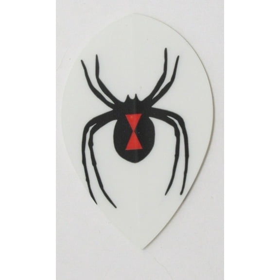 5 Sets (15 Flights) BLACK WIDOW Pear Metronic Dart Flights - 75 Micron