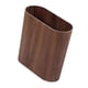 thumbnail image 1 of Cubo de basura, cubo de basura resistente, decorativo, abierto, ahorra espacio, 6 litros, Marrón oscuro, 1 of 9