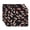 Black, variant on Simply Daisy Wild Oak Leaves 18 x 14 Inch Dark green Floral Print Placemat (Set of 4)