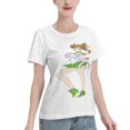 thumbnail image 2 of T-Shirt Basique à Manches Courtes pour Femmes Sailor Moon Makoto Kino, 2 of 6