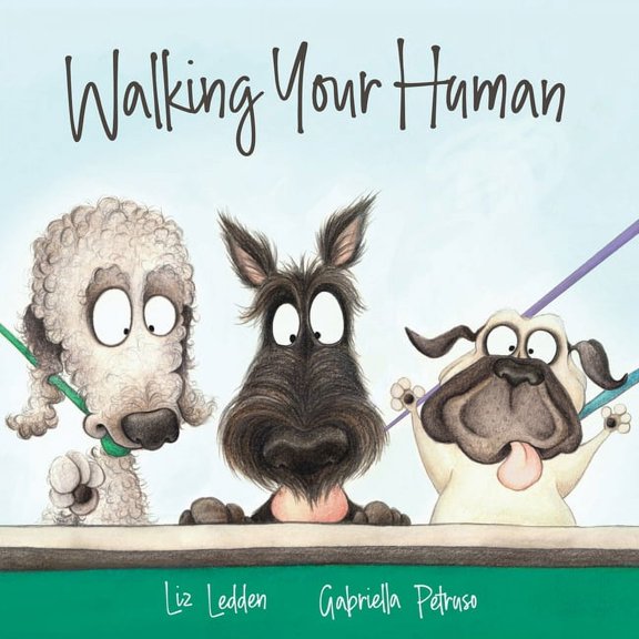 Walking Your Human, (Board Book)