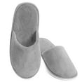 12 Pairs Disposable Slippers for Guests, Bulk Pack for Hotel, Spa