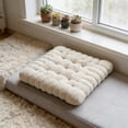 thumbnail image 4 of Insulation Cushion | Lumbar Support Pillow | Back Cushion for Chair & Sofa | Bedroom & Living Room Decor | Polyester Fabric | 40x40x10cm | Multi-Functional Home Pillow, 4 of 6