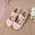 thumbnail image 3 of SACFOF Women's Kawaii Shoes Cross Strap Pumps Cute Ankle Strap Mary Jane Shoes Wedding Lace Mid Chunky Heel Pumps, 3 of 6