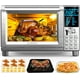 thumbnail image 1 of Nuwave Bravo Air Fryer Tostadora Horno inteligente, Convección de encimera 12 en 1, Capacidad XL de 30 cuartos, Controles de temperatura de 50°-500°F, Ajustes del calentador superior e inferior 0%-100, 1 of 5