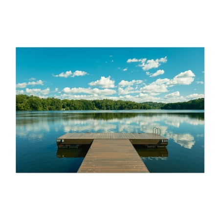 Lakeside Park, Pompton Lakes 01 - Pompton Lakes New Jersey Photography Unframed Wall Art Print 5 x 7 inches