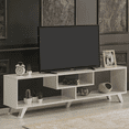 thumbnail image 2 of Cfowner 67" TV Stand for 65/70 inch TV, 2 of 5