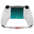 thumbnail image 2 of WraptorSkinz Skin Wrap compatible with the Sony PS5 DualSense Controller Smooth Fades Neon Teal Black (CONTROLLER NOT INCLUDED), 2 of 3