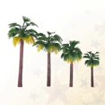 thumbnail image 2 of 16PC Rainforest Plastic Palm Tree Model Tropical Scenery DIY Handmade Material Mini Coconut Tree Model, 2 of 3