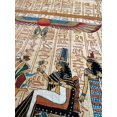 thumbnail image 5 of The Queen on The Nile Ship, Nepthys the Sister of Isis and Wife of Seth, Isis, Mut, Hathor, Egyptian Papyrus Art Painting - 24x17 inches, 5 of 8
