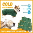 thumbnail image 4 of Absorbent Pet Bathrobe With Waist-wrapped Microfiber, 4 of 11