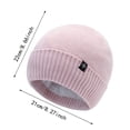 thumbnail image 3 of Winter Thermal Hat with Ear Insulated Cold Weather Knitted for Men and Women Outdoor Riding Activities, 3 of 3