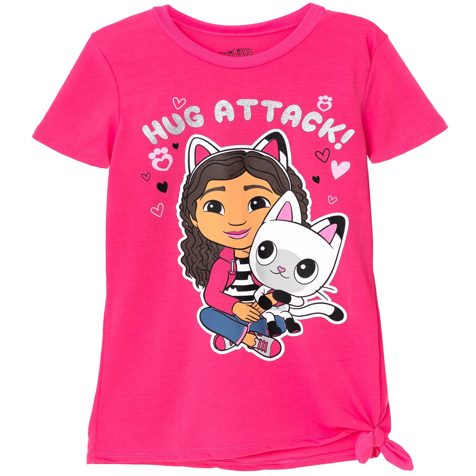 Dreamworks Gabby's Dollhouse Pandy Paws Girls T-Shirt and Leggings Outfit Set Toddler to Big Kid