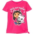 thumbnail image 2 of Dreamworks Gabby's Dollhouse Pandy Paws Girls T-Shirt and Leggings Outfit Set Toddler to Big Kid, 2 of 5