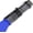 Blue light, variant on Scalable Red LED Flashlight, 3 Mode , Long Range - Black