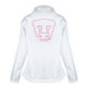 thumbnail image 2 of OLD SCHOOL SPORTS Pumas UNAM Chamarra Rompevientos Sport Blanco/Fucsia Mujer OLD SCHOOL SPORTS Pumas de la UNAM Pumas UNAM Sport repelente al agua, 2 of 4